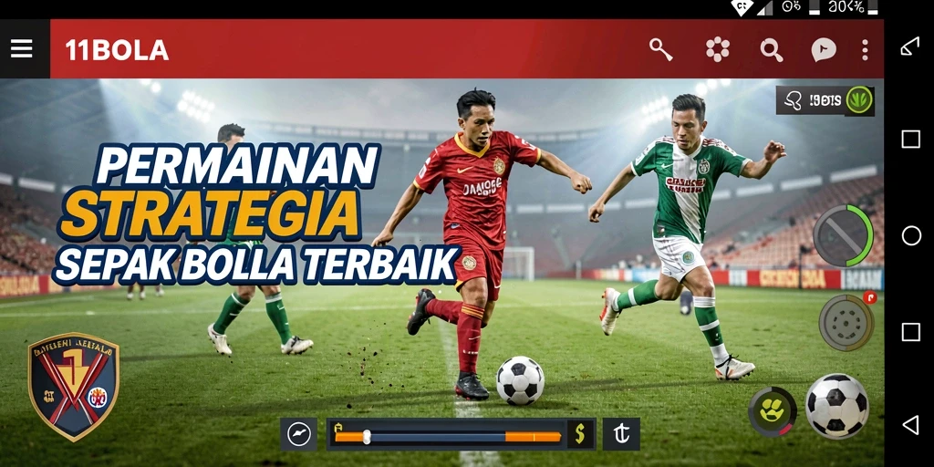 Tampilan gameplay <strong>11BOLA</strong> yang menegangkan dan penuh strategi.