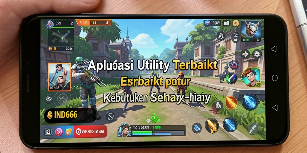 Tampilan antarmuka IND666 yang intuitif dan mudah digunakan.