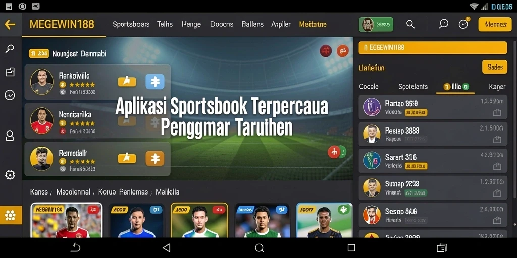 Screenshot gameplay MEGEWIN188 menunjukkan antarmuka taruhan yang menarik.